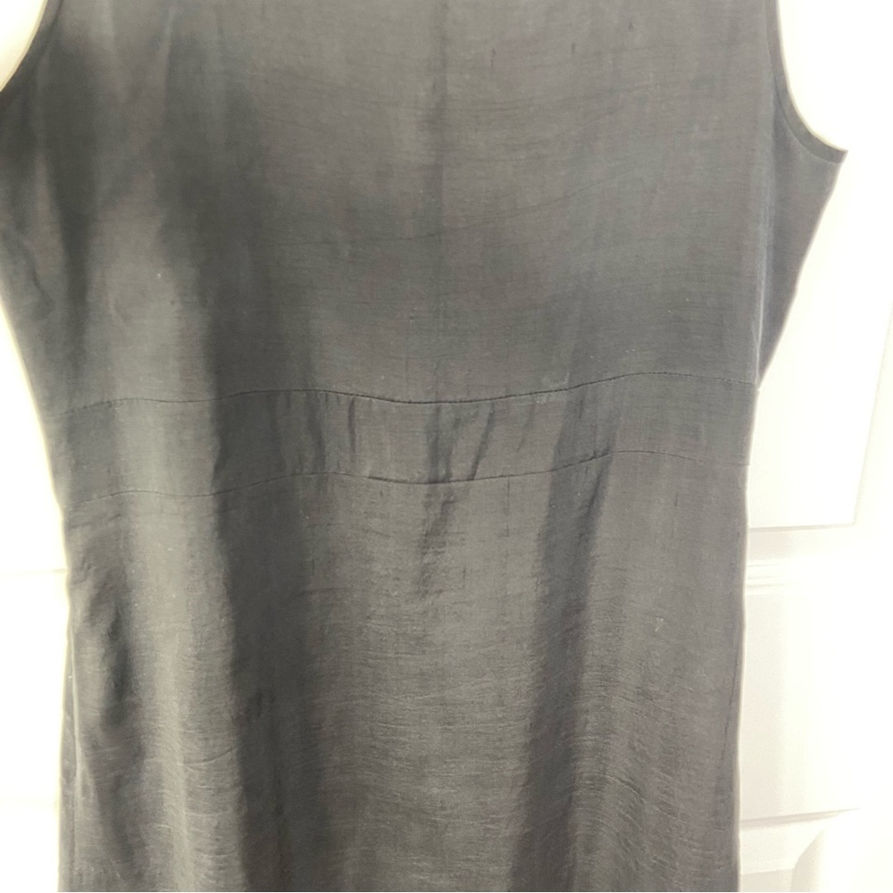 Eileen Fisher Silk Shift Dress, EUC, size MP - Picture 7 of 7